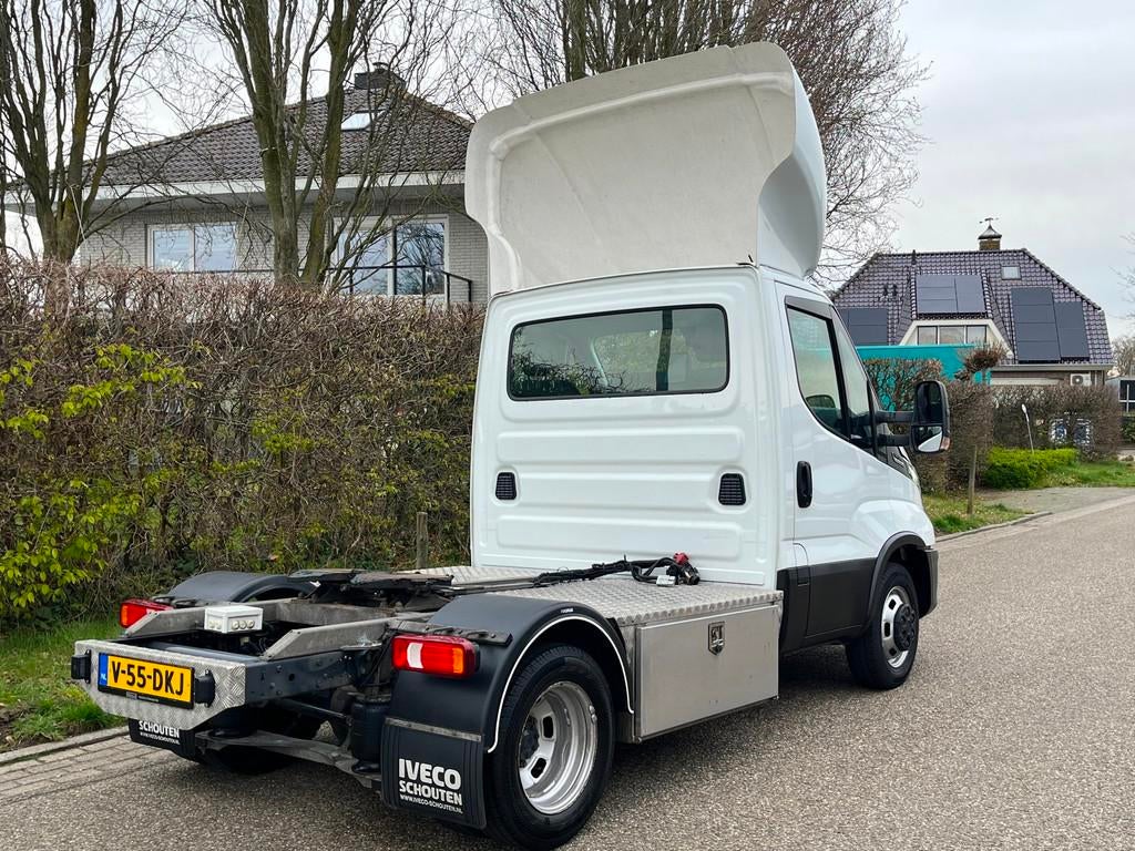 Iveco Daily 40C18 3.0 Automaat BE Trekker | Luchtgeveerd, Auto's, Bestelauto's, Automaat, Gebruikt, Iveco, Wit