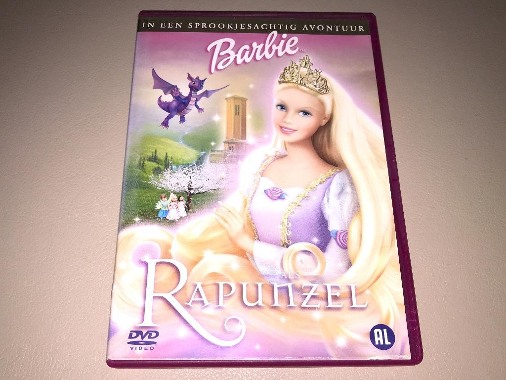 Barbie Rapunzel (2002), Cd's en Dvd's, Dvd's | Tekenfilms en Animatie, Gebruikt, Tekenfilm, Verzenden, Alle leeftijden
