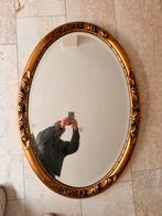 Antieke spiegel met vergulde lijst - 100x70 cm, Ophalen, Rechthoekig, 50 tot 100 cm, Minder dan 100 cm