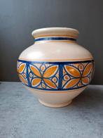 Retro Spaanse bolvaas - Handgeschilderd keramiek, Ophalen of Verzenden