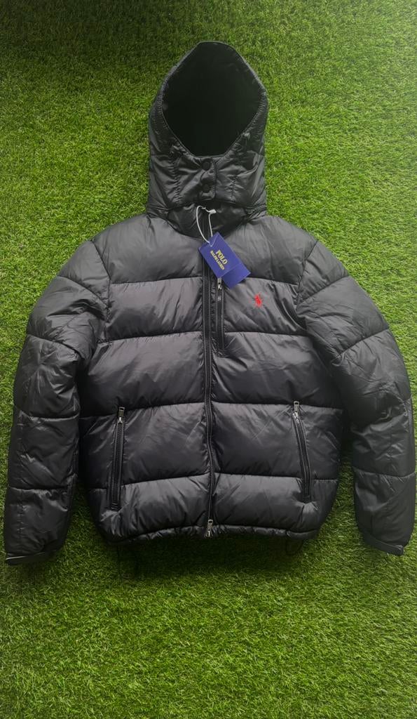 Ralph Lauren Puffer, Kleding | Heren, Jassen | Winter, Ophalen of Verzenden, Zo goed als nieuw, Zwart