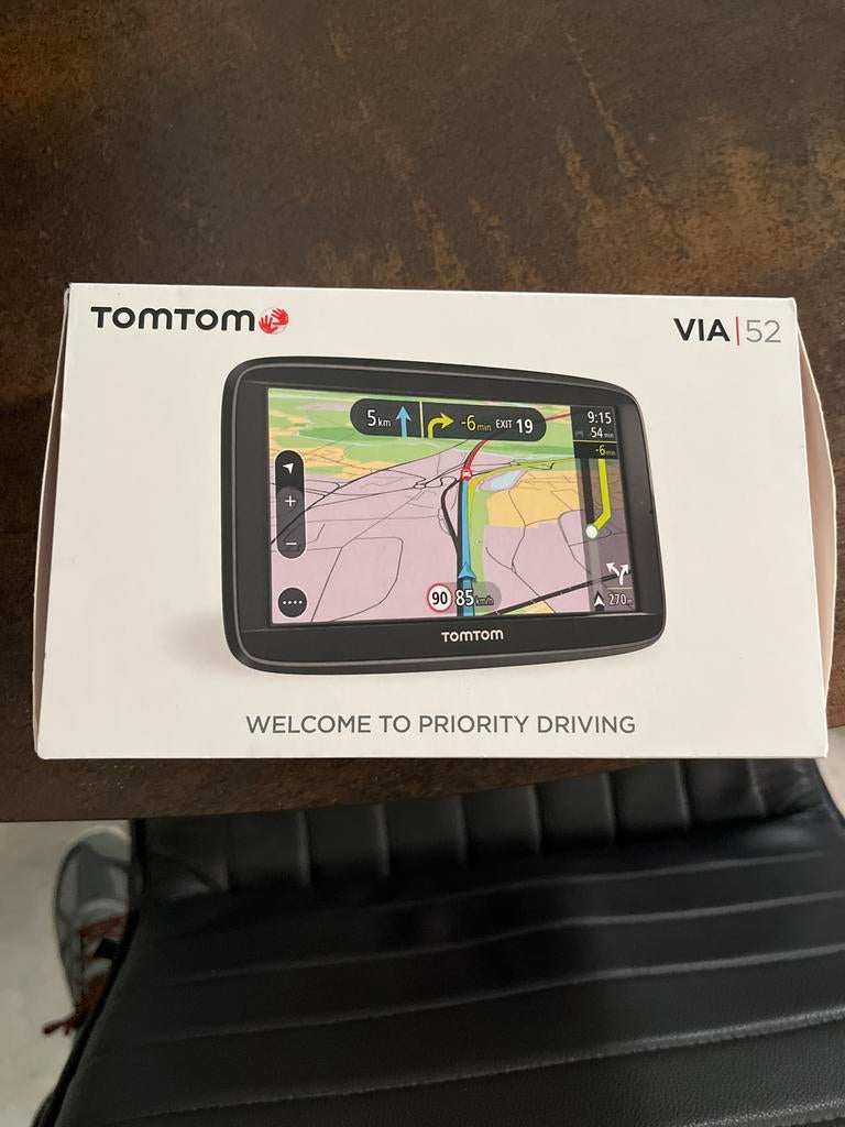 TomTom VIA 52 GPS Navigatiesysteem, Auto diversen, Autonavigatie, Ophalen of Verzenden, Zo goed als nieuw