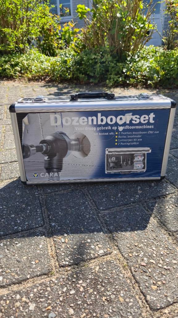 Carat Dozenboor set voor handboormachines, Ophalen of Verzenden, Zo goed als nieuw, Overige typen