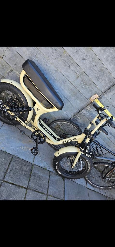 Don Souris Fatbike Dessert Geel, 59 cm of meer, Ophalen of Verzenden, Overige merken