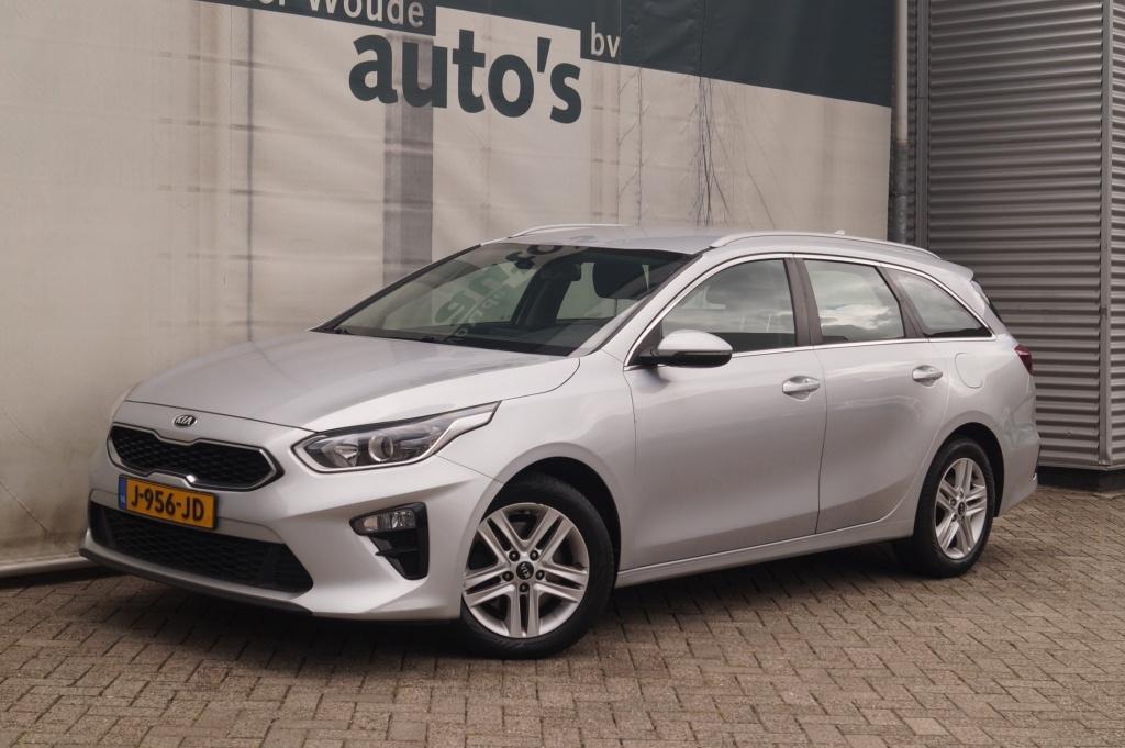 Kia Ceed SW 1.0 T-GDi 120pk DynamicLine -NAVI-ECC-DAB-CAM-, Stof, Gebruikt, Euro 6, Origineel Nederlands