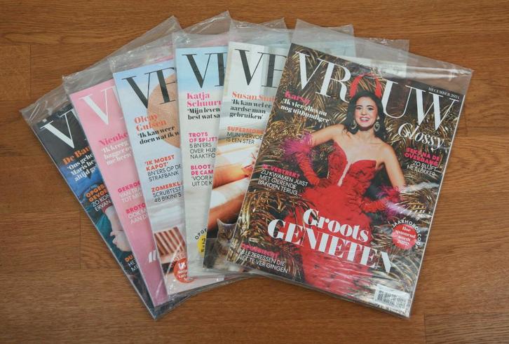 VROUW Glossy - complete jaargang 2024 - NIEUW, Boeken, Tijdschriften en Kranten, Nieuw, Glossy, Ophalen of Verzenden