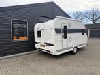 Hobby De Luxe 400 SFE zw as, mover, luifel, fietsdrager, Caravans en Kamperen, Caravans, Hobby, Schokbreker, Bedrijf, Treinzit
