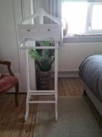 Dressboy kledingrek met laatjes hout wit, Huis en Inrichting, Woonaccessoires | Kapstokken, Gebruikt, Minder dan 100 cm, Hout