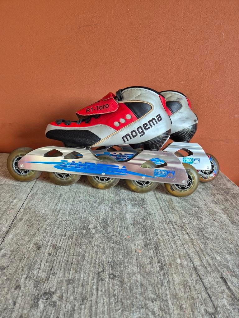 Mogema Skeelers maat 38,5 met Zandstra Frame - 76mm Wielen, Sport en Fitness, Skeelers, Ophalen of Verzenden