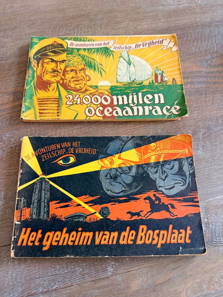 De avonturen van het zeilschip "De Vrijheid" 2 stripboeken, Meerdere stripboeken, Ophalen of Verzenden, Gelezen