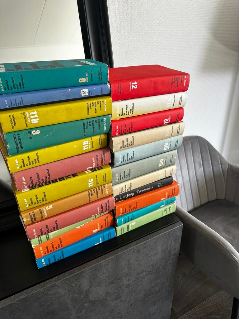 L de jong boeken serie tweede wereldoorlog, Boeken, Geschiedenis | Vaderland, Ophalen of Verzenden, Gelezen, Dr. L. de Jong