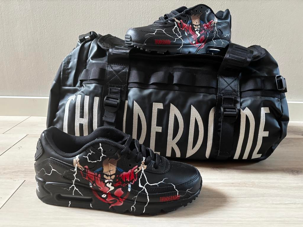 Thunderdome nike air max 90, Zwart, Nieuw, Ophalen of Verzenden, Sneakers of Gympen