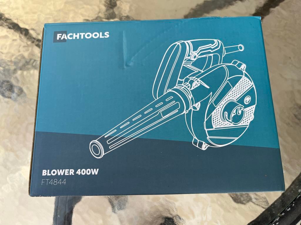 Fachtools 400W stofblazer, Ophalen, Met zuigfunctie, Handgedragen, Nieuw