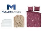 Muller Textiles bed- & badtextiel 40% kortingsvoucher, Eén persoon, Kortingsbon