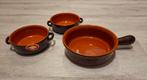 Ovenschalen,  Tapas schaaltjes 3 stuks als nieuw, Ophalen of Verzenden, Zo goed als nieuw, Overige materialen, Overige typen