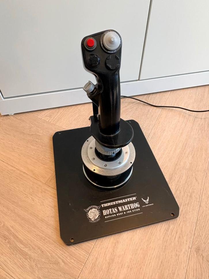 Thrustmaster Hotas Warthog (Volledige set), Computers en Software, Joysticks, Gebruikt, Ophalen of Verzenden