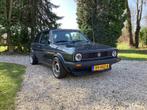 Volkswagen Golf 1.8 GL Cabriolet 1984 Blauw, Auto's, Voorwielaandrijving, 4 cilinders, Cabriolet, 1200 kg