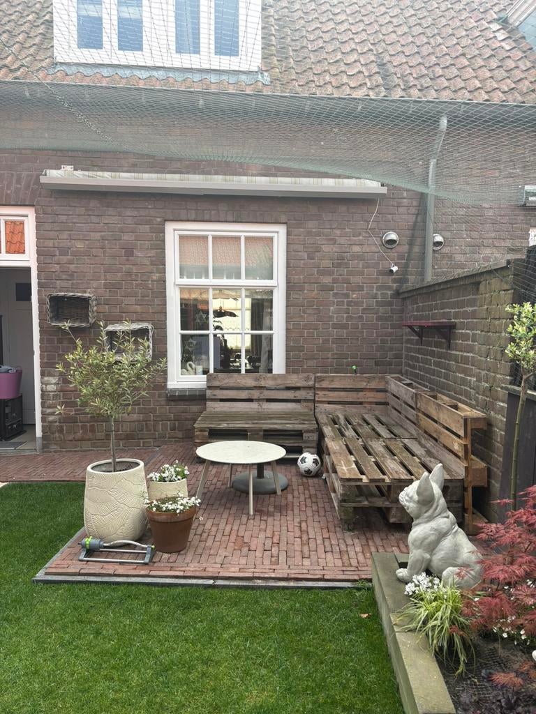 GRATIS euro pallets / hout / stookhout / loungebank / EPAL, Ophalen, Zo goed als nieuw, Hout