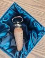 Antieke wijnstopper / sierkurk zilver, ca. 1880, Ophalen of Verzenden, Zilver