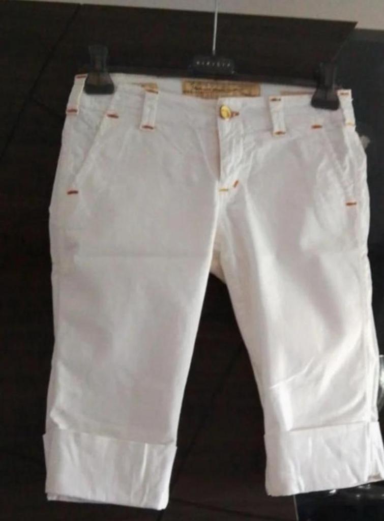 Stijlvolle Jacob Cohën Bermuda - Maat 28, Kort, Wit, Ophalen of Verzenden, Zo goed als nieuw