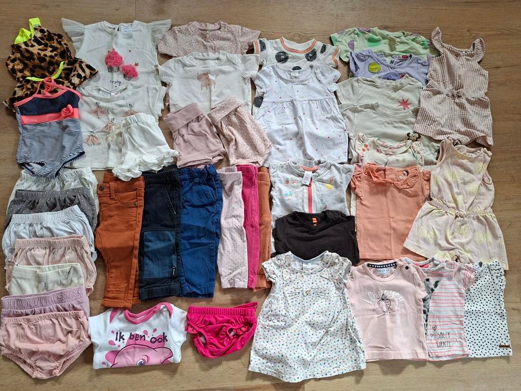 Groot kleding pakket meisje 62 / 68, Ophalen of Verzenden, Gebruikt, Maat 62