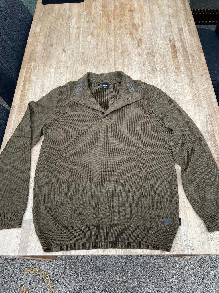 trui Hugo Boss nieuw, Kleding | Heren, Truien en Vesten, BOSS, Verzenden, Groen, Maat 56/58 (XL)