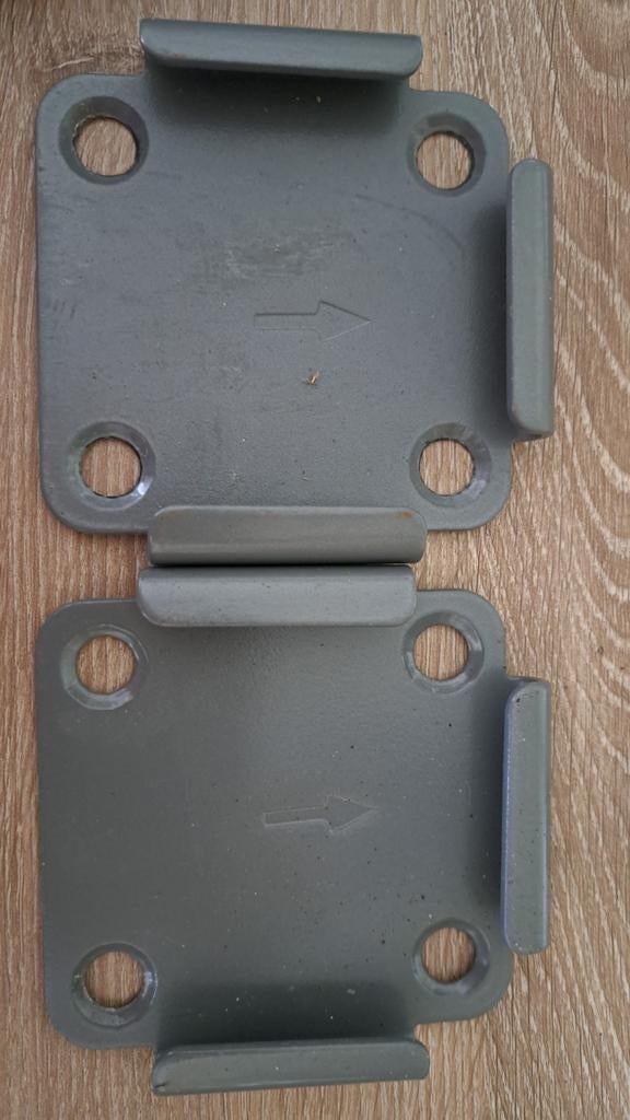 2 grondplaat beugels ., Caravans en Kamperen, Ophalen of Verzenden, Nieuw