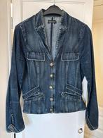 Claudia Sträter spijkerjasje dames, maat 42, Ophalen of Verzenden, Gedragen, Maat 42/44 (L), Blauw