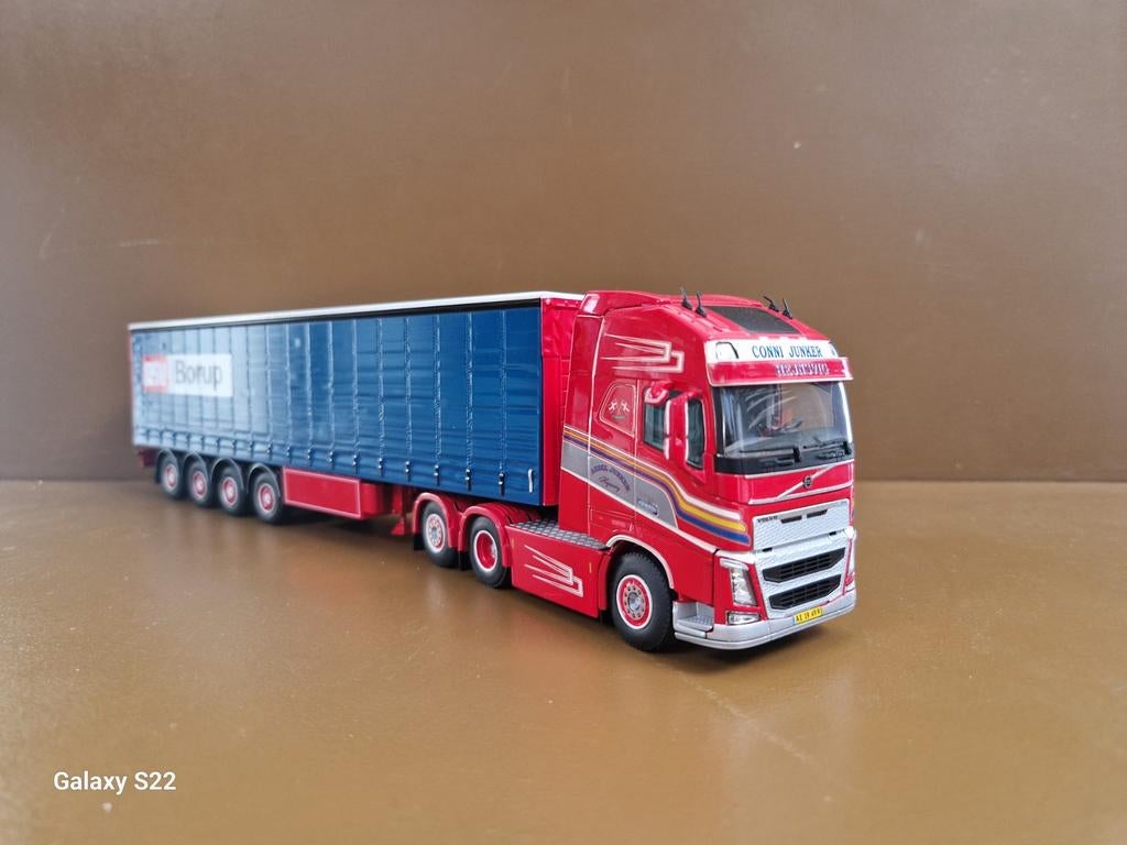 tekno volvo junker, Ophalen of Verzenden, Zo goed als nieuw, Bus of Vrachtwagen, Tekno