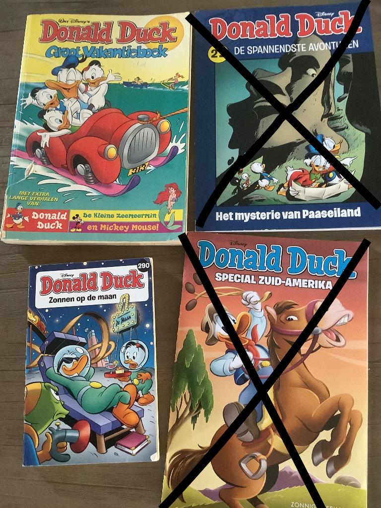 Donald duck/vakantieboek 1998/het mysterie van Paaseiland, Meerdere stripboeken, Ophalen of Verzenden, Gelezen, Donald Duck