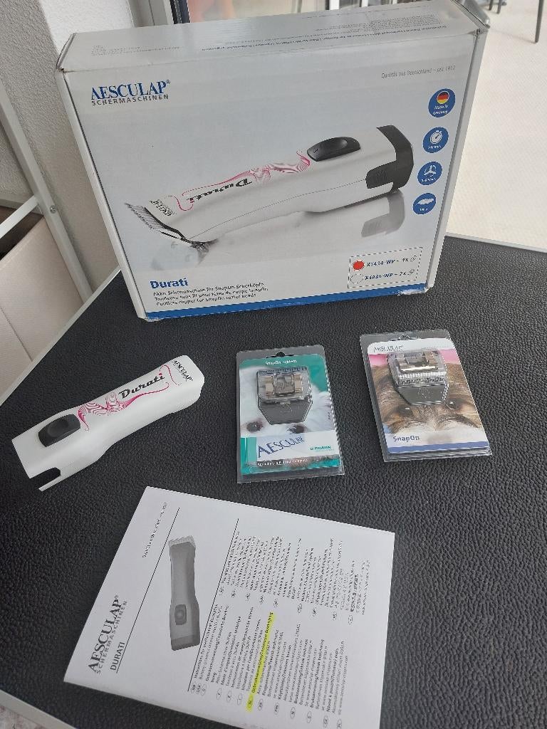 Trimmachine - AESCULAP - Tondeuse - Professioneel, Dieren en Toebehoren, Ophalen, Zo goed als nieuw