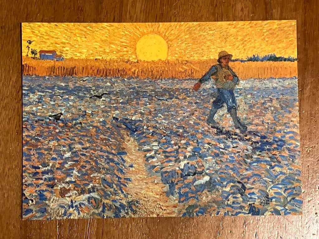 Vincent van Gogh - De Zaaier (1888), Verzamelen, Ansichtkaarten | Themakaarten, Ongelopen, 1980 tot heden, Ambachten of Beroep