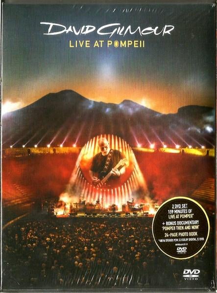 David Gilmour – Live At Pompeii, Cd's en Dvd's, Dvd's | Muziek en Concerten, Zo goed als nieuw, Muziek en Concerten, Alle leeftijden