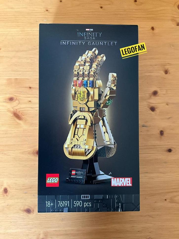 🆕 NIEUW (SEALED!): LEGO 76191 Infinity Gauntlet, Kinderen en Baby's, Speelgoed | Duplo en Lego, Nieuw, Lego, Complete set, Ophalen of Verzenden