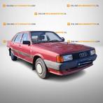 Personenauto Audi, 80, 1.6 CC, 1985, Gebruikt, Overige brandstoffen, Zwart, Origineel Nederlands