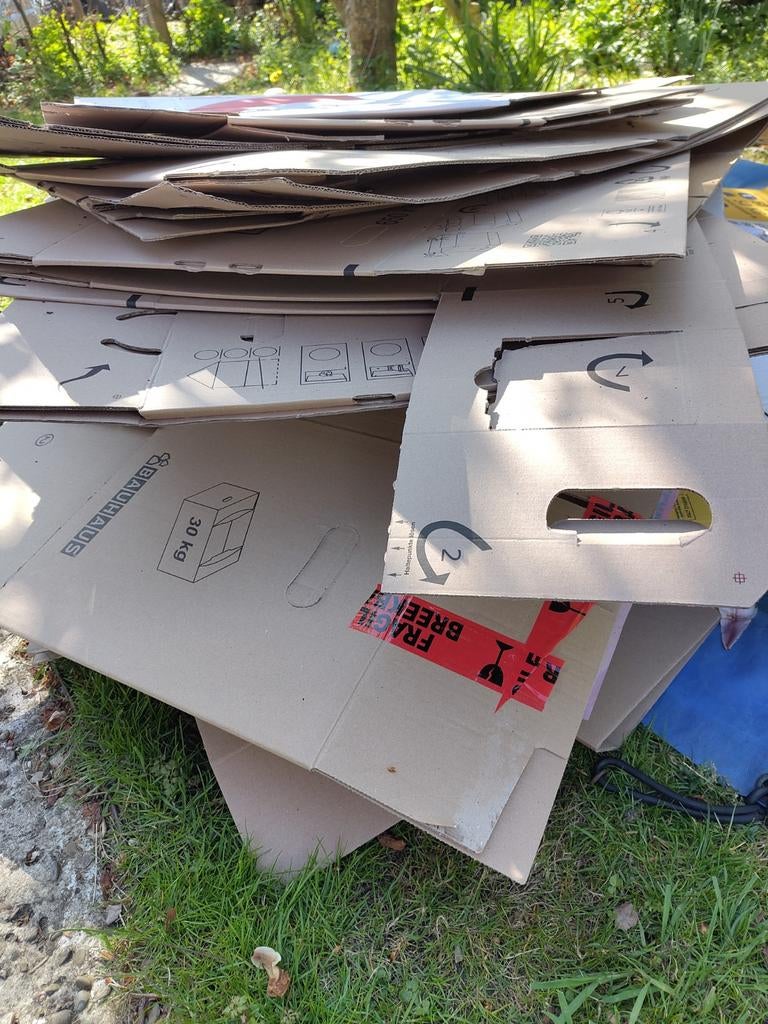 Verhuisdozen, 40-45 stuks, gratis GERESERVEERD, Ophalen, Doos, 50 tot 75 cm, Minder dan 40 cm