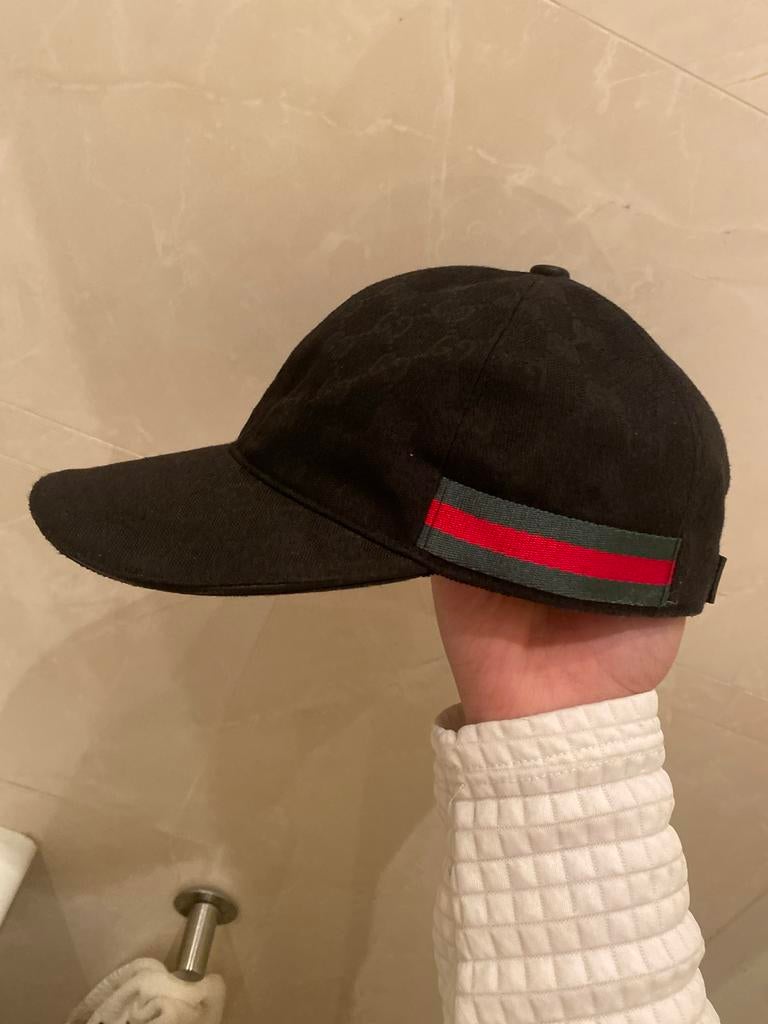 Gucci pet zwart, Kleding | Dames, Hoeden en Petten, Ophalen, Gedragen, One size fits all, Pet