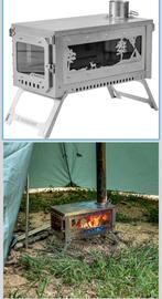 RIDGE Titanium Hot Tent Stove, Portable Folding Tent, Caravans en Kamperen, Ophalen