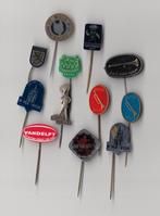 Verzameling Delft speldjes Trompet Taptoe, Gebruikt, Niet vindbaar, Niet vindbaar, Speldje of Pin