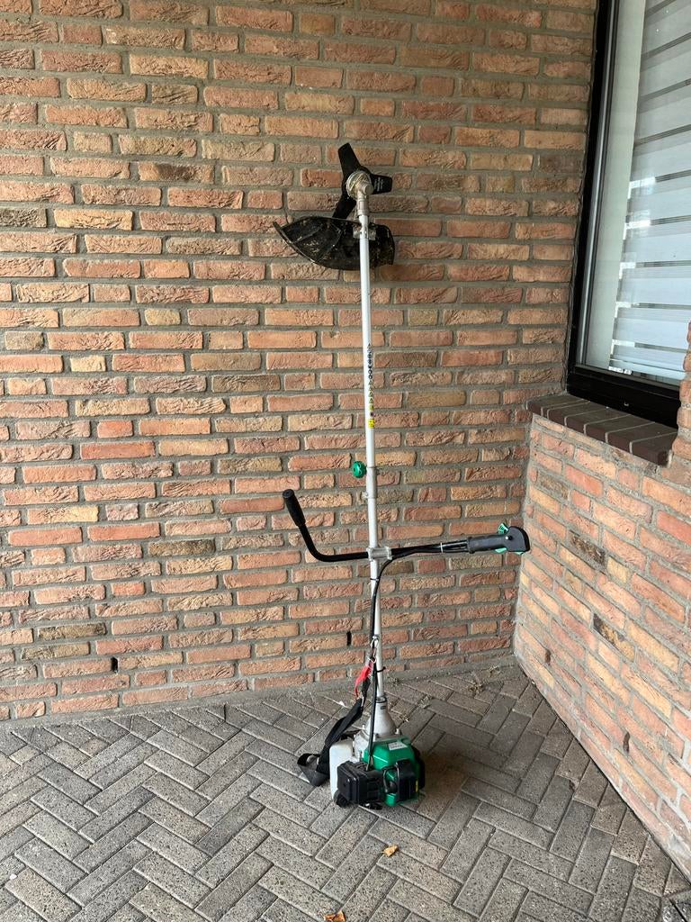 Rhodus Bosmaaier Benzine, Tuin en Terras, Bosmaaiers, Ophalen of Verzenden, Gebruikt, 30 tot 50 cm, Benzine