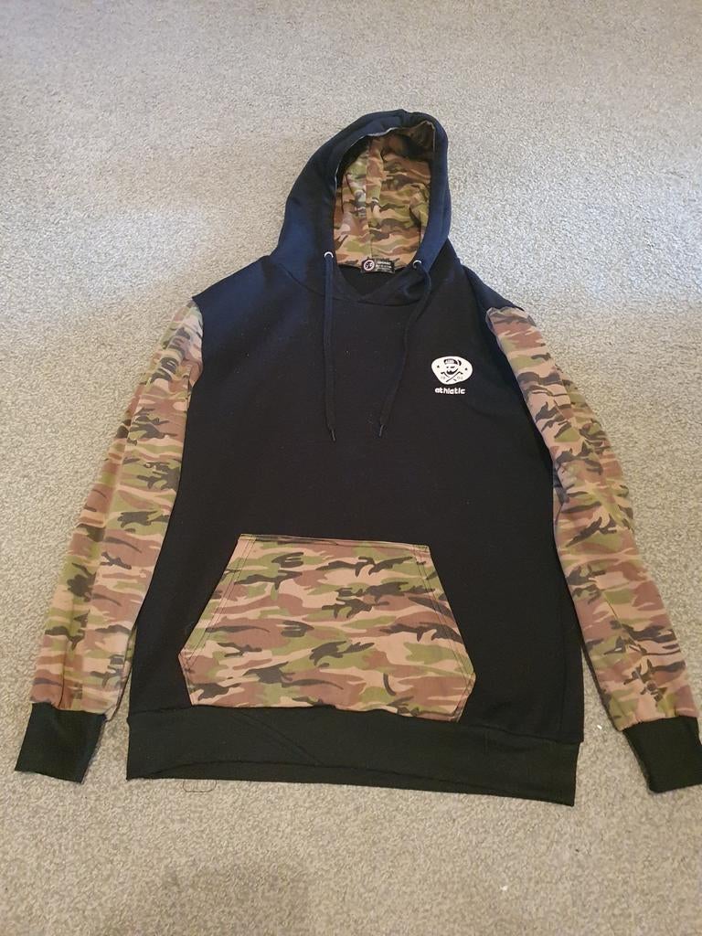 Hoodie heren met leger kleuren, Ophalen of Verzenden, Nieuw, Groen