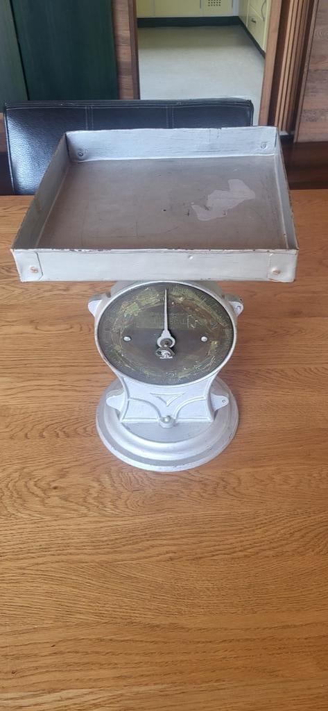 Antieke "Family Scale" keukenweegschaal, Antiek en Kunst, Antiek | Overige Antiek, Ophalen