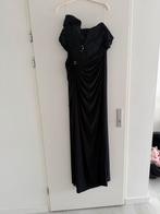 Elegante zwarte avondjurk, Kleding | Dames, Jurken, Zwart, Maat 46/48 (XL) of groter, Ophalen of Verzenden, Gedragen