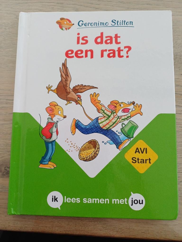 Boek AVI start van Geronimo Stilton, Boeken, Non-fictie, Geronimo Stilton, Ophalen, Gelezen