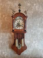 Antieke Friese Staartklok met Maanstand en Bellen, Ophalen of Verzenden