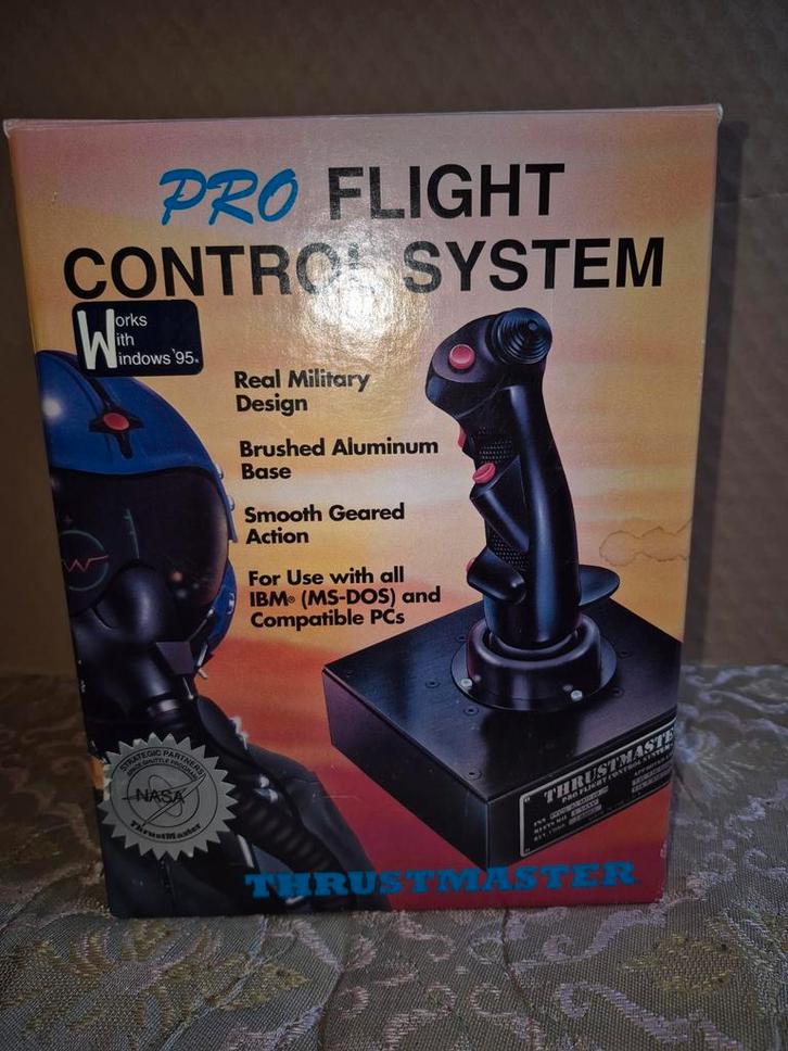Thrustmaster Pro Flight Control System, Computers en Software, Joysticks, Nieuw, Ophalen of Verzenden