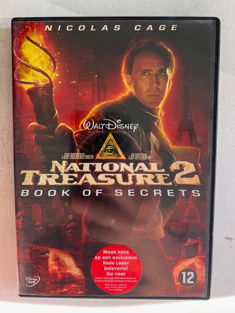 National Treasure 2: Book of Secrets, Vanaf 12 jaar, Ophalen of Verzenden, Gebruikt
