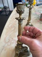 Empire kandelaars, Antiek en Kunst, Antiek | Kandelaars, Ophalen, Koper of Brons