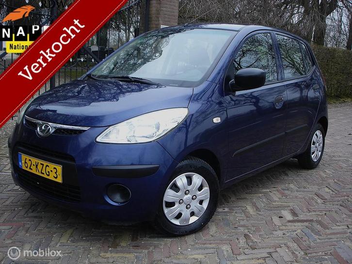 Hyundai i10 1.1 Active Cool (Bj 2010') Orig NL| APK Nieuw!, Auto's, Hyundai, Bedrijf, i10, Airconditioning, Centrale vergrendeling