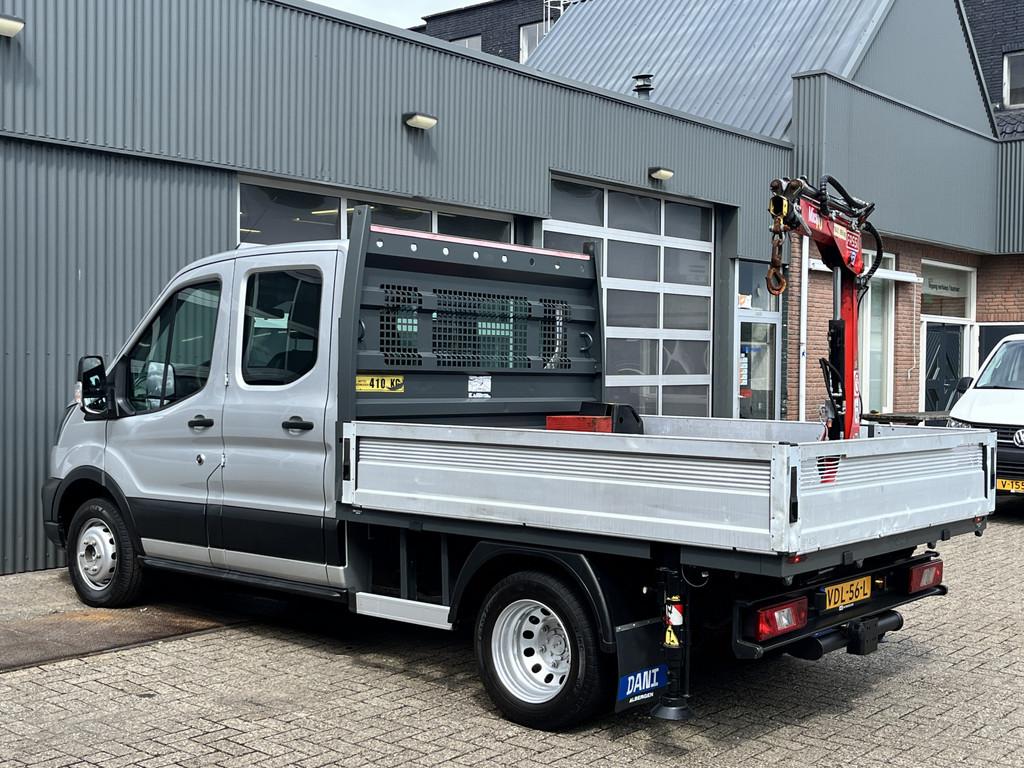 Ford Transit 350 2.0 TDCI DC Laadkraan Telefoonverbinding 3-, Auto's, 13 km/l, Achterwielaandrijving, 4 cilinders, Bedrijf